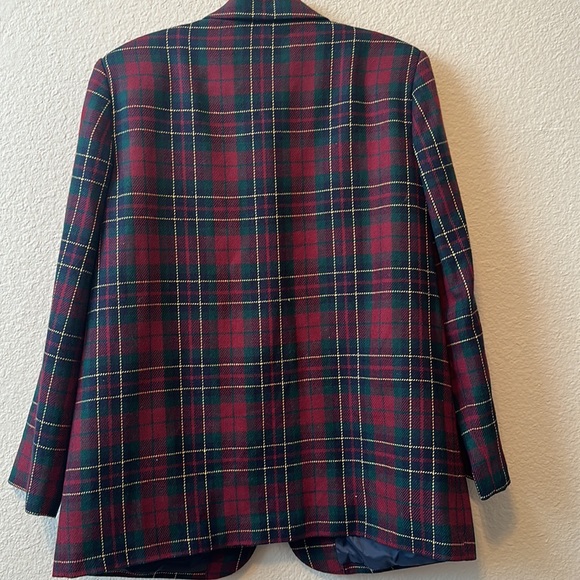 Plaid blazer jacket - Picture 5 of 6